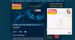 Desktop Screenshot of activeplumbing.com.au